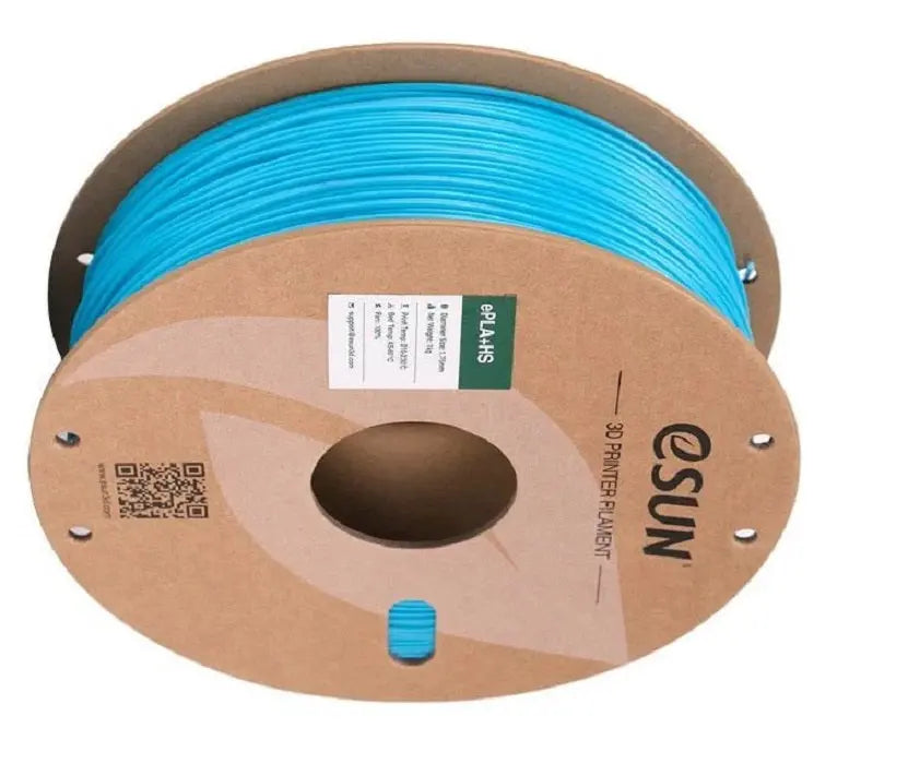 eSUN PLA+ HS Light Blue 3D Filament 1.75mm 1kg-