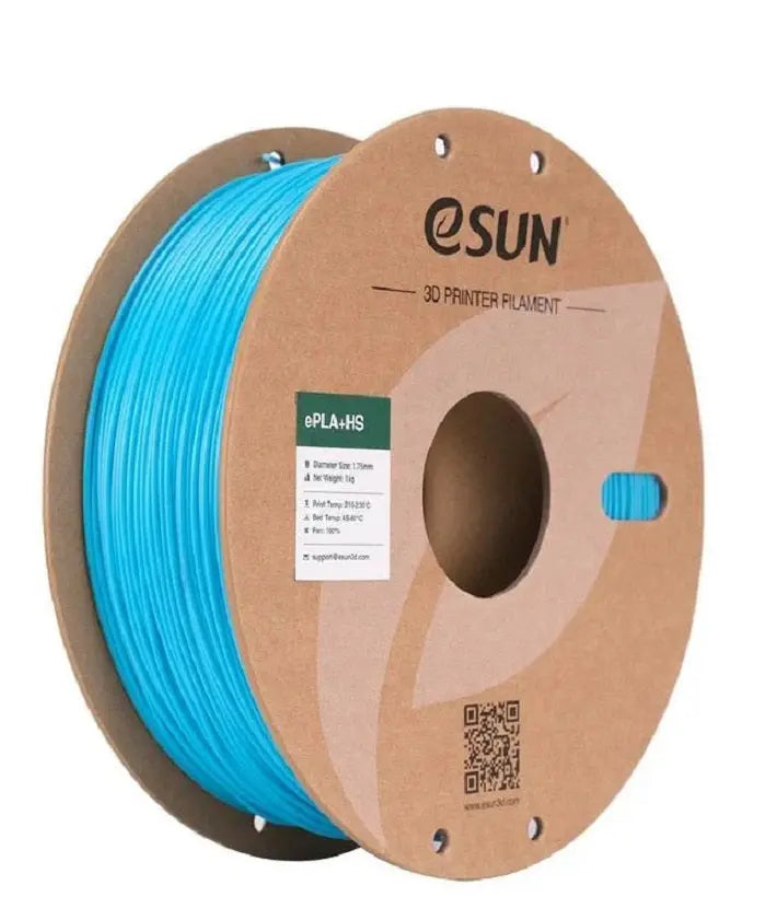 eSUN PLA+ HS Light Blue 3D Filament 1.75mm 1kg-