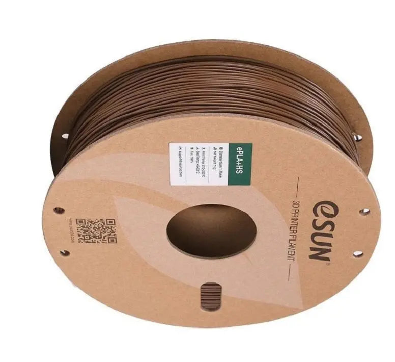 eSUN PLA+ hs  3D Filament - Brown - 1.75mm 1kg - 3D Print Creativity