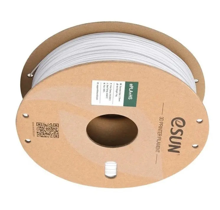 eSUN PLA+HS 3D Filament - Cold White -1.75mm 1kg - 3D Print Creativity