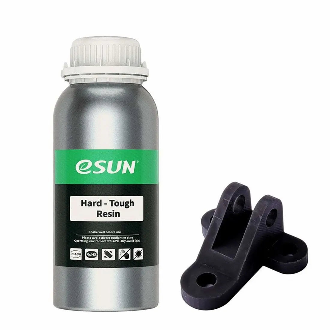 eSun Hard-Tough LCD 3D Print Resin - Black 0.5kg