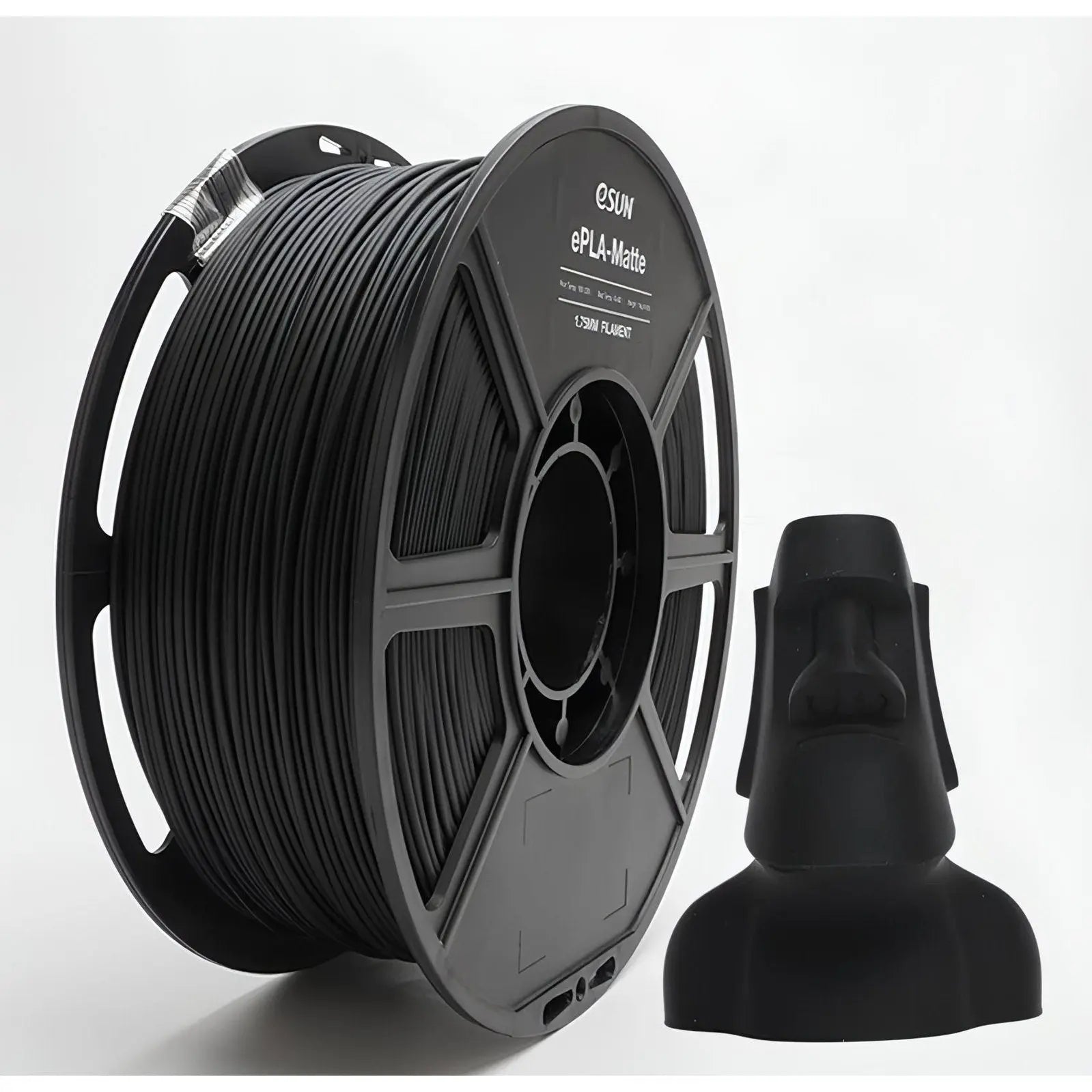 eSun Matte PLA 3D Print Filament 1.75mm 1kg - Deep Black