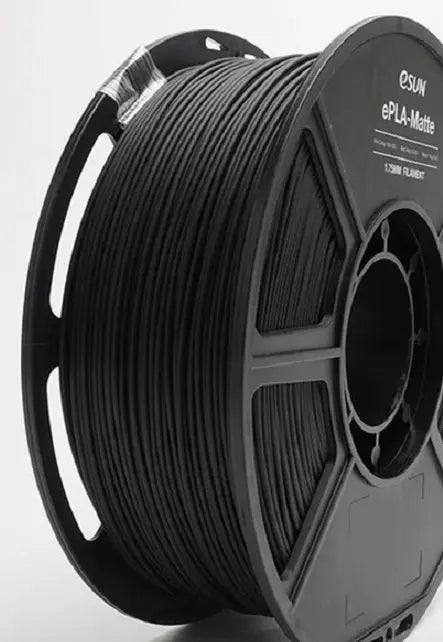 eSun Matte PLA 3D Print Filament 1.75mm 1kg - Deep Black