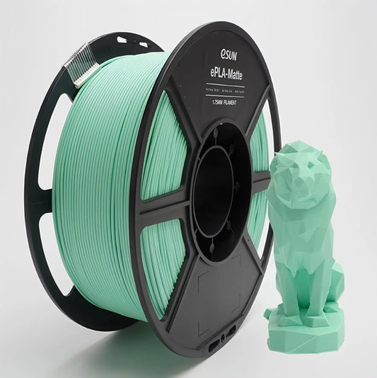 eSun Matte PLA 3D Print Filament 1.75mm 1kg - Mint Green 3D Print Creativity