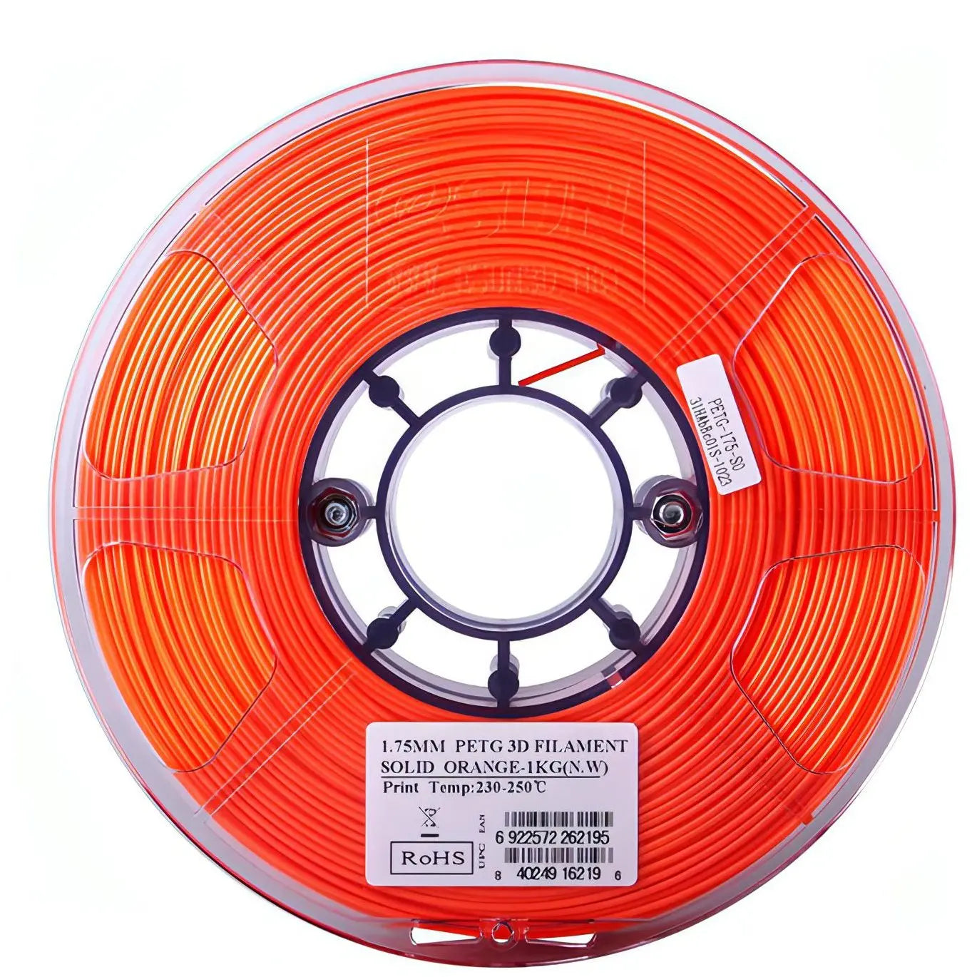 eSun PETG Filament 1.75mm 1kg - Solid Orange 3D Print Creativity