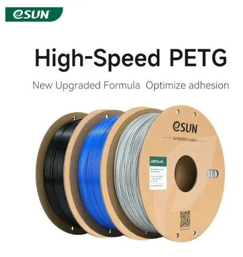 eSun PETG+HS High Speed SOLID WHITE 3D Print Filament 1.75mm 1kg