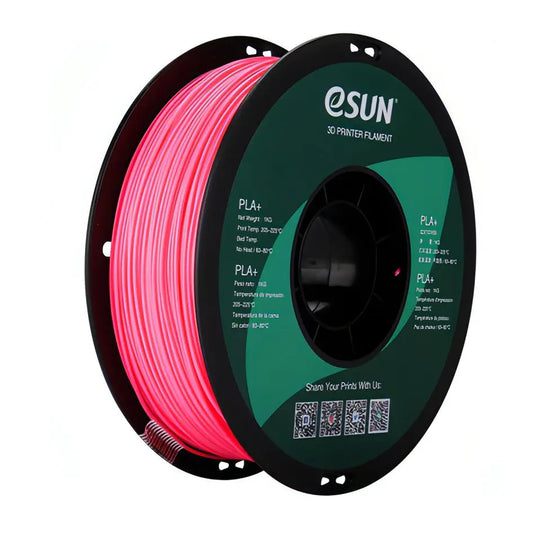 eSun PLA+ 3D Filament - Pink - 1.75mm 1kg - PLA0108 3D Print Creativity