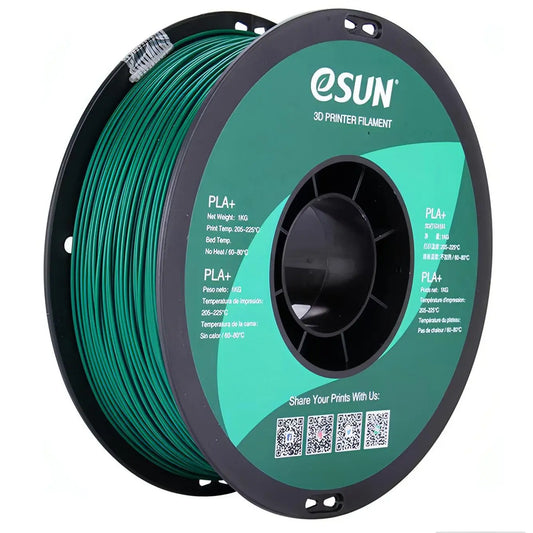 eSun PLA+ Filament 1.75mm 1kg Green - PLA0106 3D Print Creativity