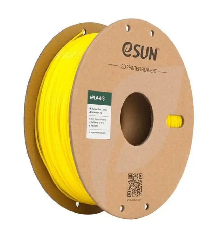 eSun PLA+ HS 3D Filament - Yellow 1.75 mm 1kg - 3D Print Creativity