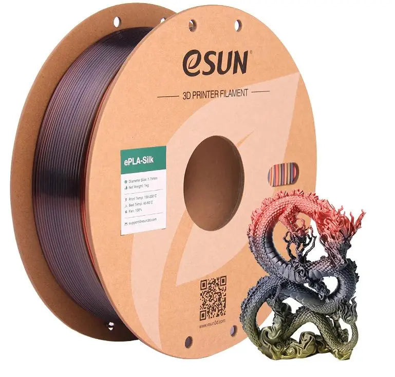 eSun Rainbow Silk PLA MORNING GLOW 1.75mm 1kg