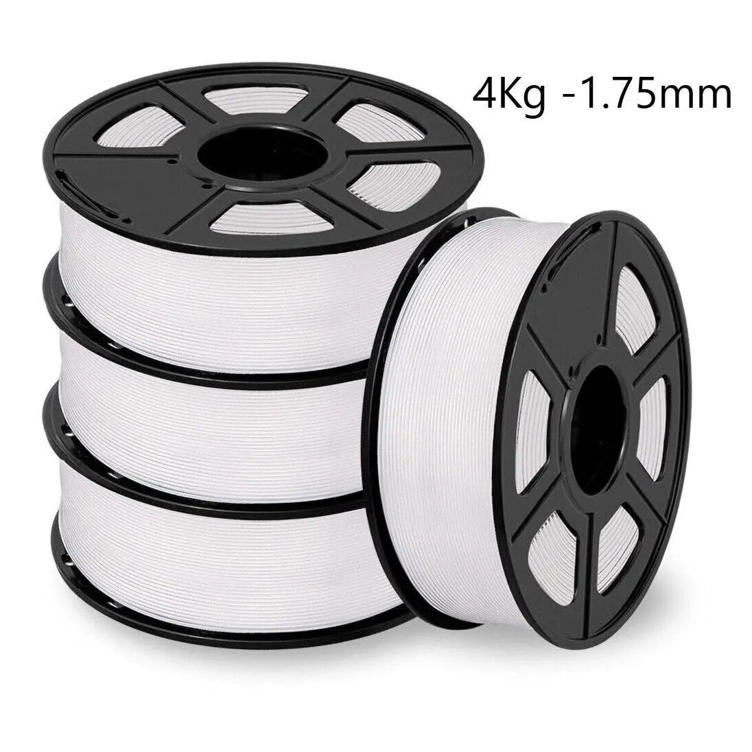 eSun White PLA+ 1.75mm Filament  1kg - 4 spools