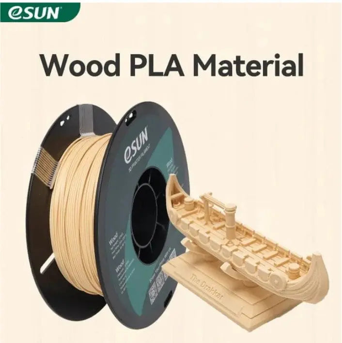 eSun Wood PLA 3D Print Filament 1.75mm 1kg