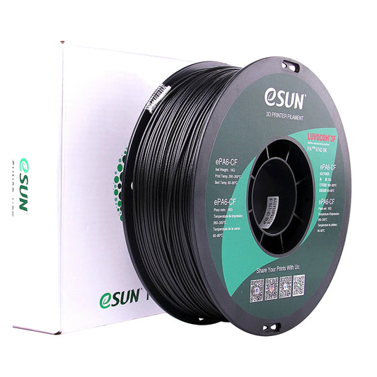 eSun ePAHT Carbon Fiber Filament  Natural  1.75mm  0.75kg 3D Print Creativity