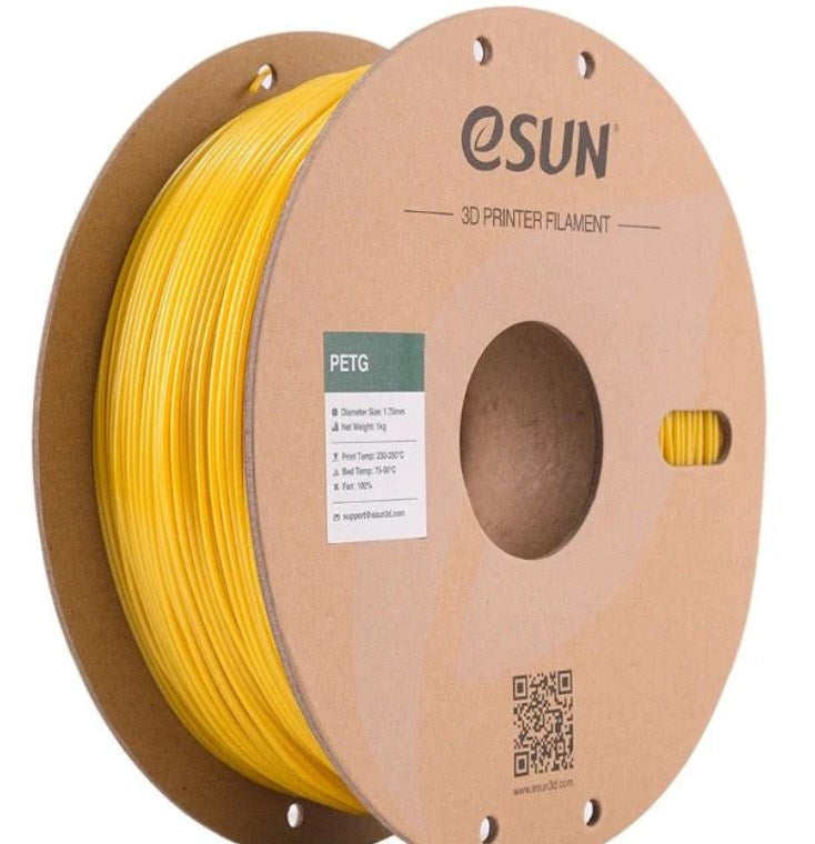 eSun Petg Solid Yellow - 3d Filament -1Kg 3D Print Creativity Pty Ltd