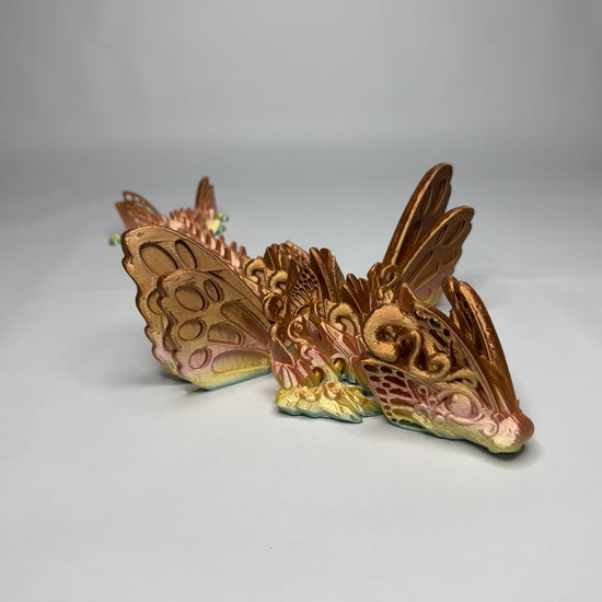 Baby Butterfly Dragon Short Wings - L