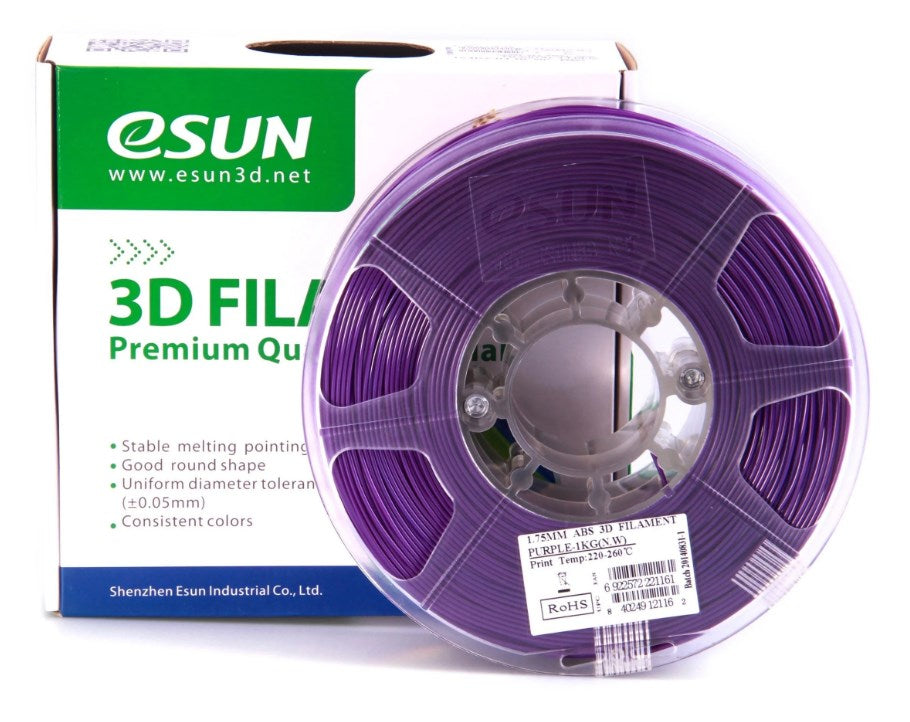 eSUN ABS 3D Filament 1.75mm 1kg Purple