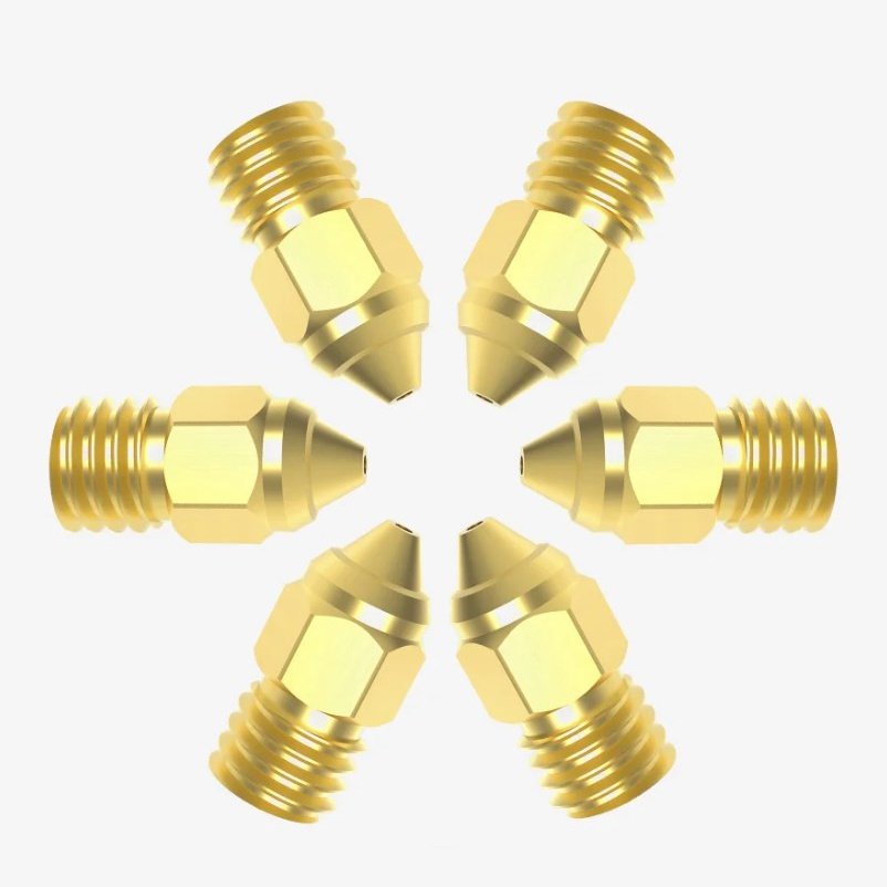 Creality CS1, CS1 Pro, CR6, CR6 SE, CR10, Ender 3/5 Nozzle 1.75 mm - Brass