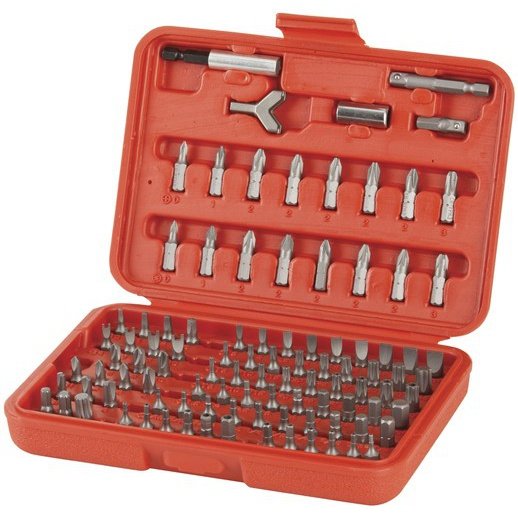 3D Printer Tool Set - Driver Tool Bit Set, S2 Steel - 100 Piece